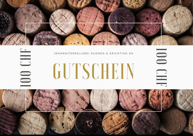 Gutschein – CHF 100.-